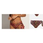 Pour Moi Tropical Bikini Set Top 38G Bottom 18 High Waist Swim Black Size undefined Photo 10