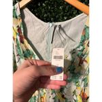 Anthropologie Short Sleeve V Neck Slip Midi Dress printed maxi NWT NEW Photo 3