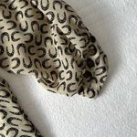 Angie  Women Cream Black Short Sleeve Equestrian Brass Stud‎ Top Horse Small Photo 5