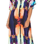 Stillwater The High Slit Shirt Dress Crystal Prism Purple Photo 0