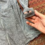 Athleta HEATHERED GREY HOODED ZIP UP JACKET Photo 5