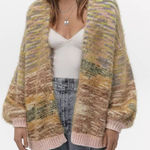 Kimchi Blue Urban Outfitters Slouchy Oversized Cardigan sweater, Size M Photo 0