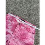 Theory Pink Floral Print Jeans Women’s Size 2 Flared Bootcut Ankle Length Cotton Photo 5