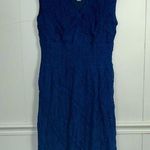 Rabbit Rabbit Rabbit Navy Blue Lace Sleeveless Dress V Photo 0