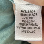 St. John blue buttery soft modern chic zip track suit jacket rhinestone detail L Photo 12