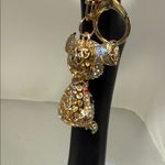 Gold and Red Dog Keychain Photo 2