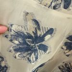 Athena Procopiou Size 2 French Fairytale Ruffle Wrap Dress Blue White Floral Photo 6