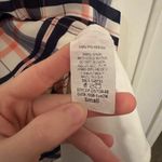 Peach Love California  Pink and Blue Plaid Mini Swing Dress size small Photo 6