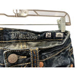 Miss Me Vintage Y2K  Size 26 Cow Hide Western Bootcut Embroidered Jeans Low Rise Photo 5