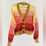 Urban Outfitters  Turner Ribbed Cropped Button-Down Cardigan - size S Photo 7