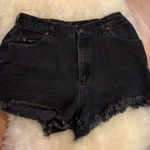 Lee Vintage  high waist black cut off shorts Photo 0