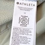 Athleta Like New Solstice Quilted Front Joggers Fern Green Size 12 Retail $129 Photo 12