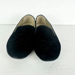 Birdies  The Starling Velvet Flat Loafer Size 7.5 Black Slip On Classic Timeless Photo 5