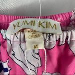 Yumi Kim Pink floral print off shoulder romper Photo 3