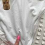 PINK - Victoria's Secret Victoria's Secret Pink White One Piece Bathing Suit NWT Photo 3