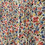 American Rag  Cie Cottagecore Floral Tie Back Sheer Peasant Top Womens Small Lace Photo 3