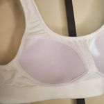 Jockey Sport White Bra Wicking Cotton Small Photo 10