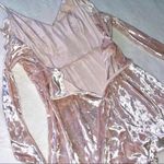 Urban Outfitters  Velvet Ruffle Romper size Adult Small Photo 9