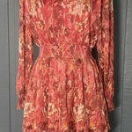 Daniel Rainn Smocked Floral Tiered Mini Dress Photo 0