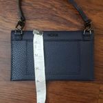 NWOT Tumi Navy Chic Feminine Quiet Luxury Dainty Leather Wristlet Wallet 6.5x4in Blue Photo 3