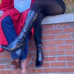 Princess Polly Square Toe Jessa Black Boots Photo 1