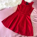 Cotton On fit and flare red dress Photo 4