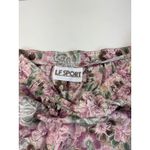 Vintage LF Sport Floral Skirt Set Vest Blouse Cottagecore Grandma Chic M Pink Size M Photo 12