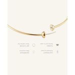 Jenny Bird  Icon Large Hoop Single Earring in Gold New Womens Photo 6