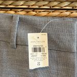 Ann Taylor NWT  Factory Curvy HighRise Straight Woven Career Dress Pant Trouser 8 Photo 3