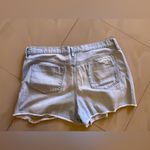 Mossimo boyfriend midi cut off denim shorts zippers pockets travel beach 16/33 Blue Photo 3