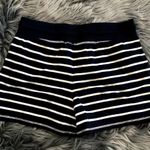 Disney NWOT  parks Navy/White Stripe, Mickey Mouse Shorts, size small, S Photo 1