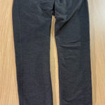 Title Nine  Leggings Small Grey Herringbone Print Polyester Spandex Blend Ankle Photo 0