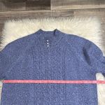 Karen Scott Vintage  cable front sweater with pearl accent XLP Photo 4