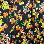 Caroline Constas Allonia Black Floral Print Long Sleeve Trumpet Gown Size XS Photo 15