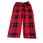 Vintage Casting Impressions Pants Women Buffalo Plaid Pleated Grandmacore Red Size 31 Photo 2