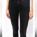 AGOLDE  Sophie Low Rise Black Skinny Jeans, Size 27 Photo 2