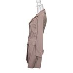 Cinzia Rocca Icons Belted Trench Coat Women’s Size 4 Tan Double Breasted Brown Photo 4