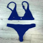 Zaful  Dark Blue Cheeky Bikini Size M Photo 1