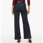 J.Crew Tall Soft Denim Trouser Signature Stretch Wide Leg High Rise US 27 NWT Photo 1