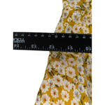 Oh Polly Princess Polly Floral Mini Dress Tie Front Flutter Sleeve Smocked Yellow‎ Size 6 Photo 4