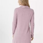 Barefoot Dreams  CozyChic Ultra Lite Coastal Cowl Neck Tunic Sand Dune, Size L Photo 14