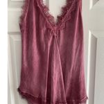 Burgundy Lace One Size Tank Italy Feminine Free Size Ethereal Red Photo 1