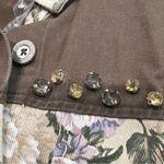 English Rose Floral Studded Jacket Size Small NWOT Photo 4