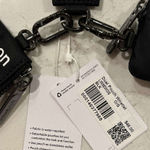 Lululemon  Dual Pouch Wristlet Black New With Tags Photo 4