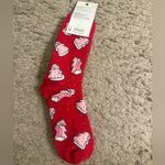 American Eagle Aerie  AE Red Pink Christmas Graphic Women’s Crew Socks Set Photo 5