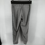 Athleta Brooklyn Textured Ankle Pants UPF 50+ Tapered High City Stripe Gray 4 Photo 7