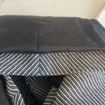 Talbots  Blazer Jacket Women's 6 Black‎ & White Striped Tie Waist Notch Lapel Photo 10