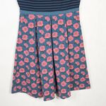 Matilda Jane Small Dress Peyton Fit n Flare A Line Pleated Striped Floral 127 Photo 4