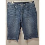 Faded Glory Curvy Plus  Ladies Size 16 Denim Jean Shorts Photo 0