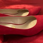 Unisa Heels Chic Red Suede Women's Heels 7 1/2 M Photo 5